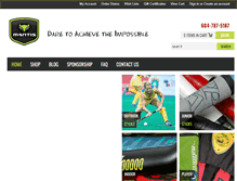 Tablet Screenshot of mantishockey.com